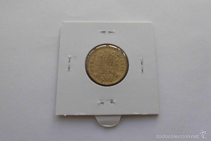 Monedas con errores: 1 peseta 1966*1974 segmentada SC- - Foto 2