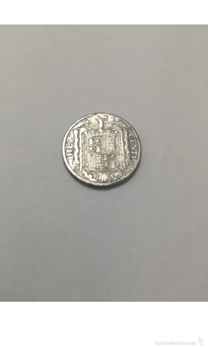 Monedas con errores: ERROR Lote de 1 peseta 1966 y Diez c&eacute;ntimos 1953 con error - Foto 7