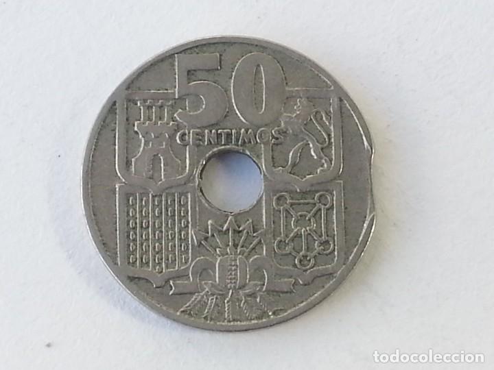 Monedas con errores: ## error # 50 cent. 1949 *56 cospel segmentado ## - Foto 2