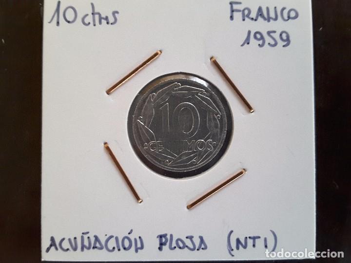 Monedas con errores: 10 centimos 1959 - Foto 1