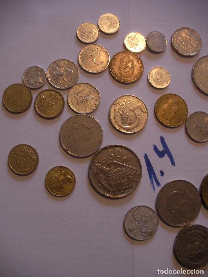 Monedas con errores: GRAN LOTE DE MONEDAS VARIAS - ESPA&Ntilde;A Y OTROS PAISES - Foto 2
