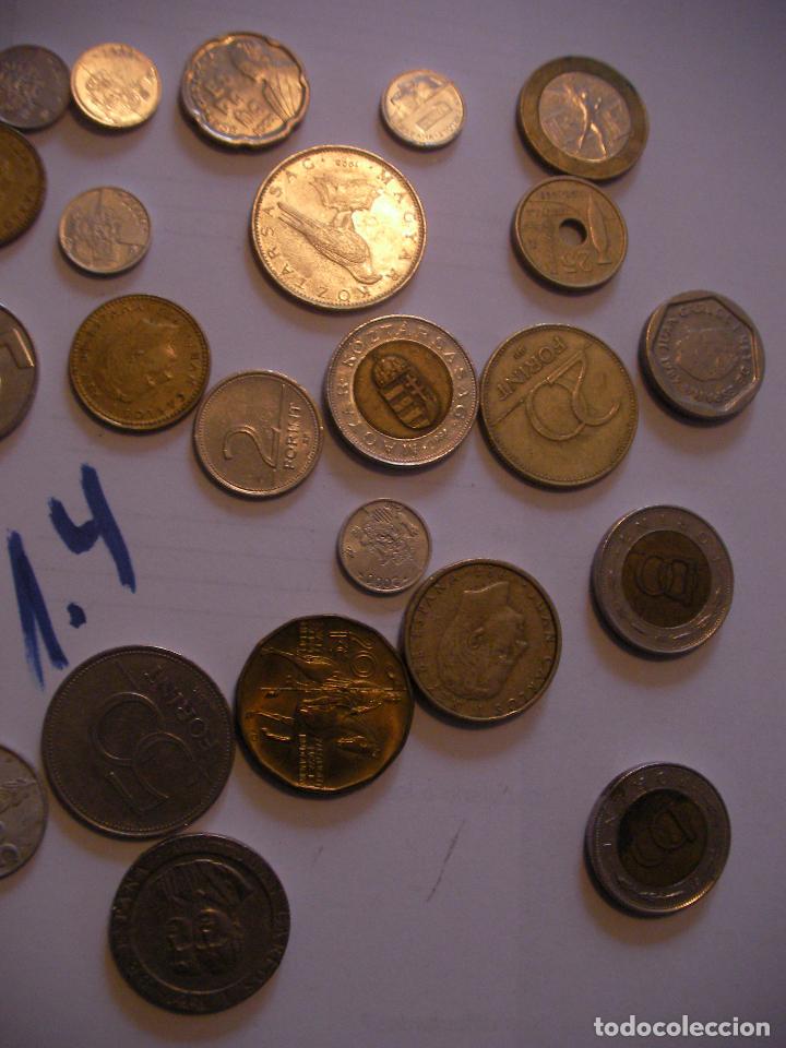 Monedas con errores: GRAN LOTE DE MONEDAS VARIAS - ESPA&Ntilde;A Y OTROS PAISES - Foto 3