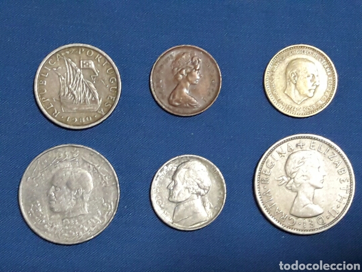 Monedas con errores: LOTE 6 MONEDAS - Foto 1