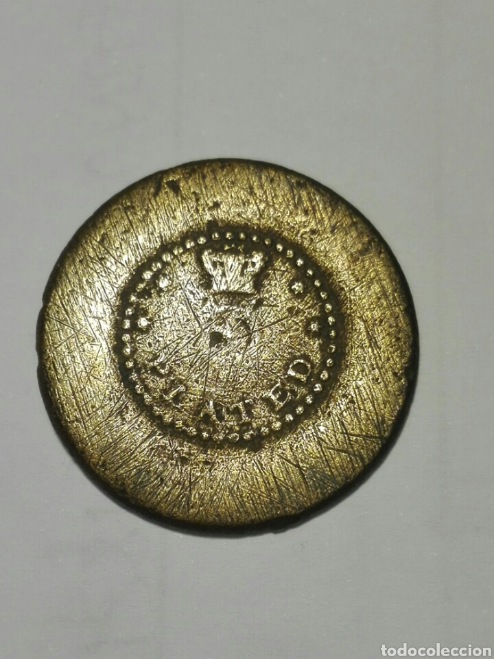 Monedas con errores: MONEDA RESELLO A IDENTIFICAR - Foto 1
