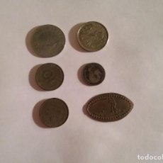 Monedas con errores: LOTE 5 MONEDAS (BOLIVIA, HOLANDA, ALEMANIA, ESPAÑA). Lote 99559727