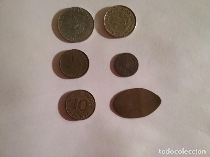 Monedas con errores: Lote 5 monedas (Bolivia, Holanda, Alemania, Espa&ntilde;a) - Foto 2