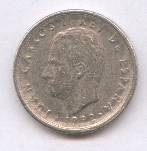 Monedas con errores: * ERROR * MONEDA CON DOS ERRORES LEYENDA PEGADA AL LISTEL Y EXCESO EN REVERSO - Foto 2