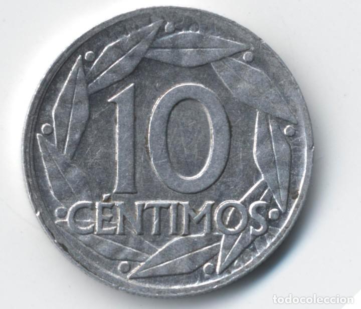 Monedas con errores: ESPA&Ntilde;A MONEDA DE 10 C&Eacute;NTIMOS 1959 (SC) MULTIPLES ERRORES ANVERSO Y REVERSO - Foto 4