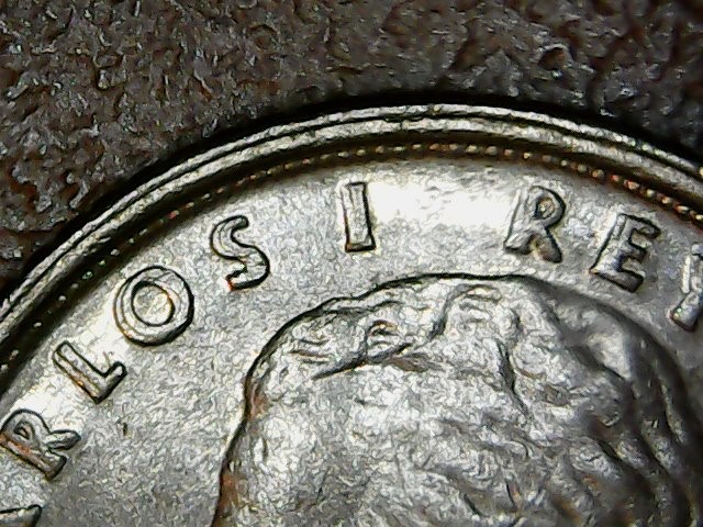 Monedas con errores: * ERROR *. RARO Y ESCASO 10 PESETAS A&Ntilde;O 1985 LEYENDA REPICADA - Foto 1