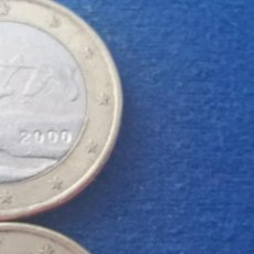 Monedas con errores: MONEDA 1 EURO FINLANDIA 2000 GANSOS SALVAJES ERROR ACUÑACIÓN EXCESO METAL. IMPORTANTE LEER. Lote 118538167