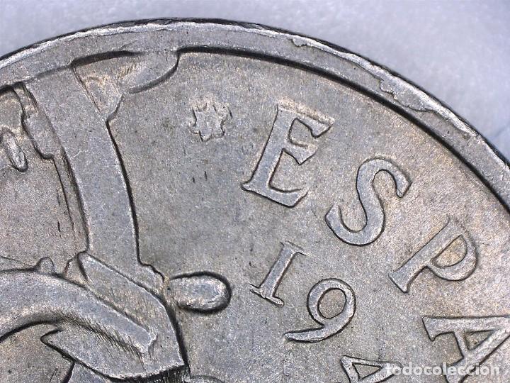 Monedas con errores: FRANCO 50 C&Eacute;NTIMOS 1949 *19*51 SC ESTRELLA 19 - RAYOS DE SOL - Foto 1