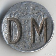 Monedas con errores: ESPAÑA ESTADO ESPAÑOL 5 CÉNTIMOS 1945