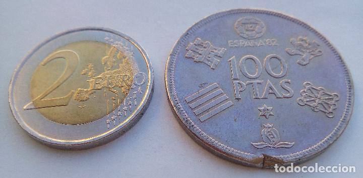 Monedas con errores: ZC - ERROR - 100 PESETAS 1980*80 - DEFECTO EN CANTO - Foto 6