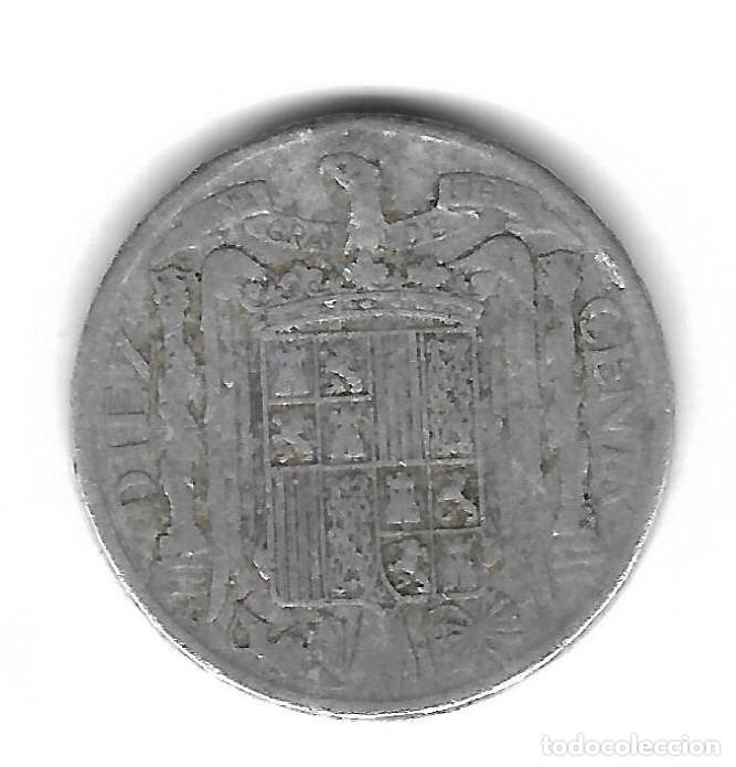 Monedas con errores: MONEDA. 10 CENTIMOS. 1941. ESPA&Ntilde;A. ERROR: PALABRA PLUS CON V (PLVS). VER - Foto 2