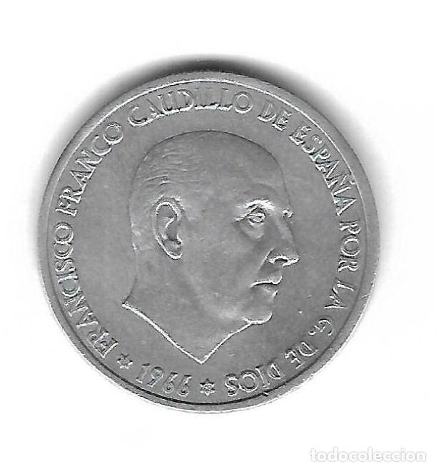 Monedas con errores: MONEDA. 50 CENTIMOS. 1966. FRANCISCO FRANCO. ESTRELLA 68. ERROR: GIRADA 60&ordm;. VER - Foto 1