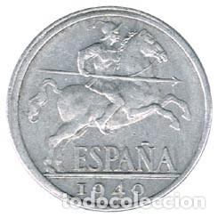 Monedas con errores: 10 C&eacute;ntimos 1940 Canto Elevado EBC - Foto 1