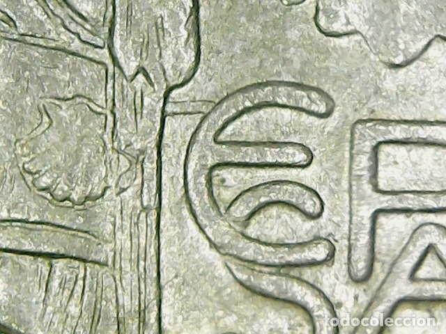 Monedas con errores: * ERROR * 5 PTAS 1993 BANDA EN LA E - Foto 1