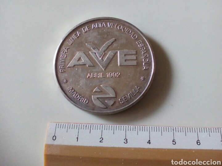 Monedas con errores: MONEDA DE PLATA AVE 1992 - Foto 3