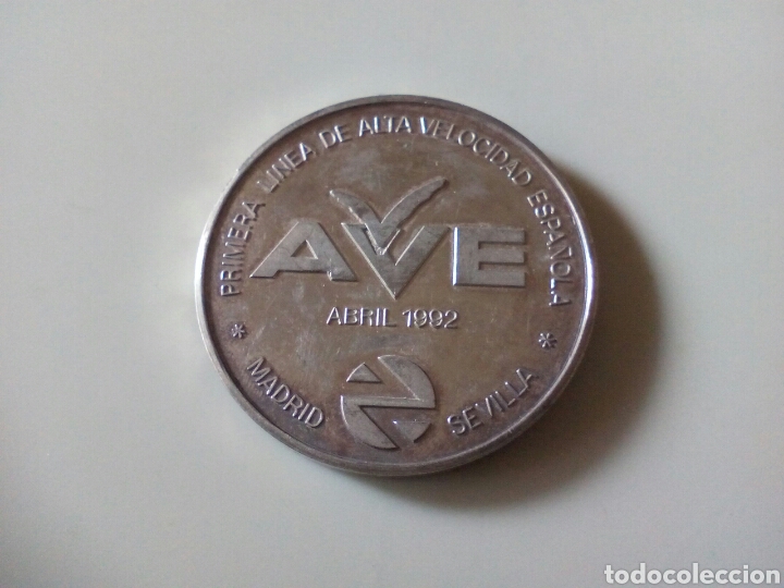 Monedas con errores: MONEDA DE PLATA AVE 1992 - Foto 1