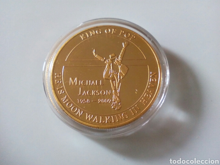 Monedas con errores: MONEDA MICHAEL JACKSON - Foto 2