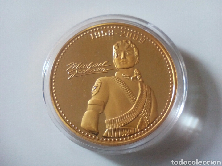 Monedas con errores: MONEDA MICHAEL JACKSON - Foto 1