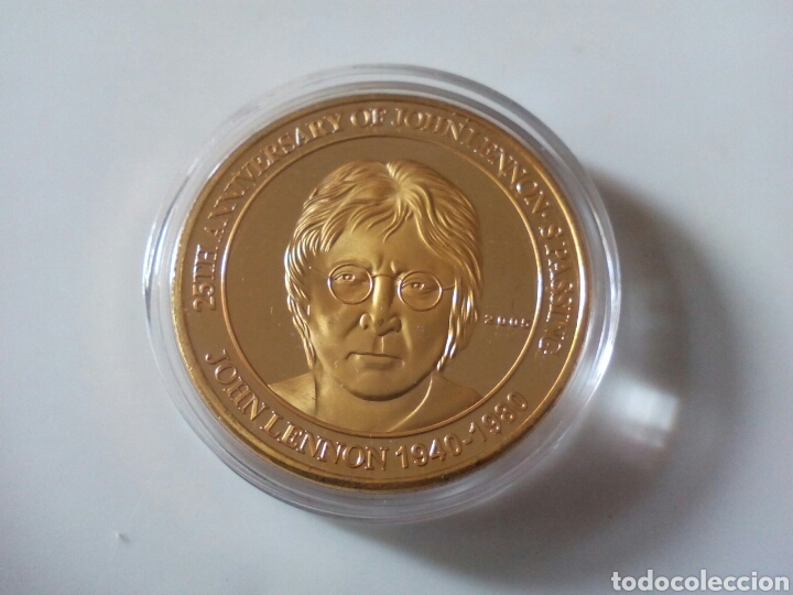 Monedas con errores: MONEDA DE JOHN LENNON - Foto 1