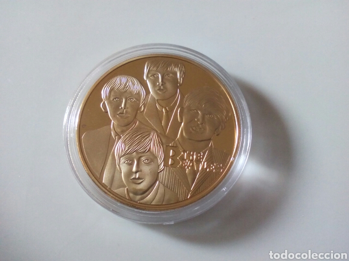 Monedas con errores: MONEDA THE BEATLES - Foto 1