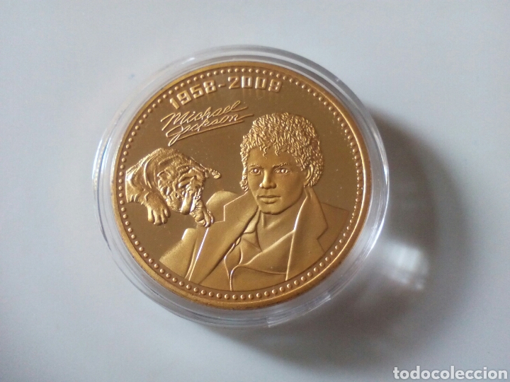 Monedas con errores: MONEDA MICHAEL JACKSON - Foto 1