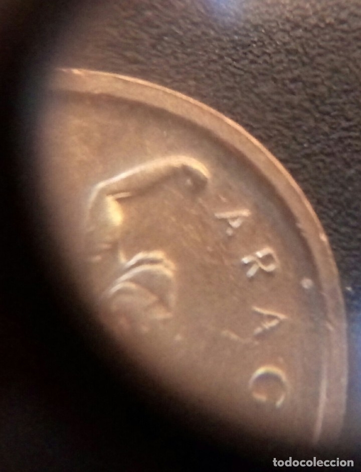 Monedas con errores: 5 pesetas 1994 Arag&oacute;n SC error listel ancho - Foto 5