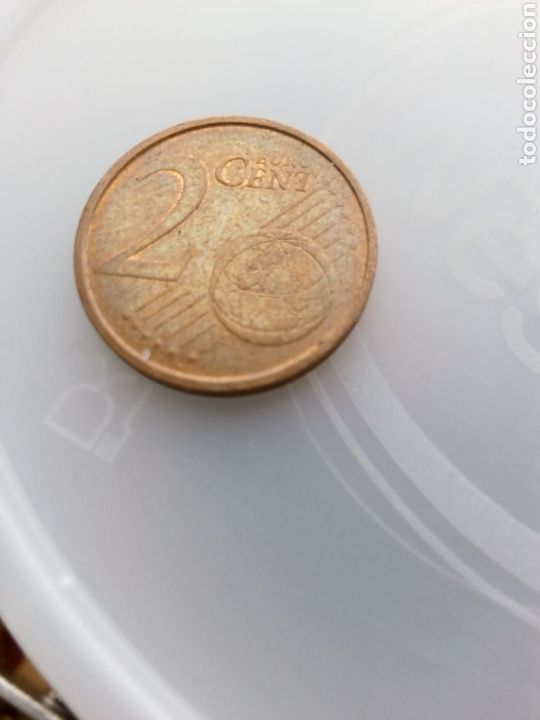 Monedas con errores: ERROR 2 C&Eacute;NTIMOS EURO 2005 ESPA&Ntilde;A MALA ACU&Ntilde;ACI&Oacute;N EN FECHA - Foto 3