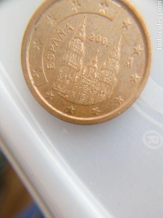 Monedas con errores: ERROR 2 C&Eacute;NTIMOS EURO 2005 ESPA&Ntilde;A MALA ACU&Ntilde;ACI&Oacute;N EN FECHA - Foto 6