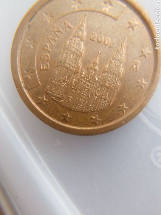 Monedas con errores: ERROR 2 C&Eacute;NTIMOS EURO 2005 ESPA&Ntilde;A MALA ACU&Ntilde;ACI&Oacute;N EN FECHA - Foto 7