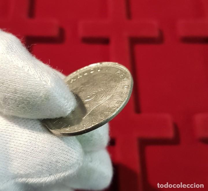 Monedas con errores: Espa&ntilde;a Error 25 Pesetas 1975 *80 Km 808 EBC+ XF+ - Foto 6