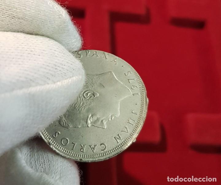 Monedas con errores: Espa&ntilde;a Error 25 Pesetas 1975 *80 Km 808 EBC+ XF+ - Foto 8