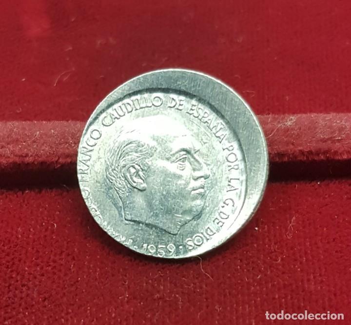 Monedas con errores: Espa&ntilde;a Spain Error 10 C&eacute;ntimos 1959 Km 790 SC- aUNC - Foto 1