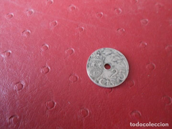Monedas con errores: moneda de  25 cts 1937 error  muy rara - Foto 2