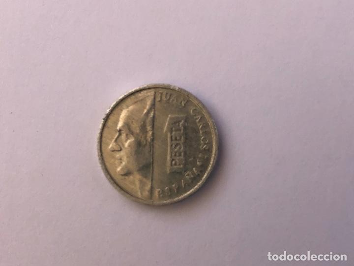 Monedas con errores: 1 peseta 1994 error labio partido - Foto 1