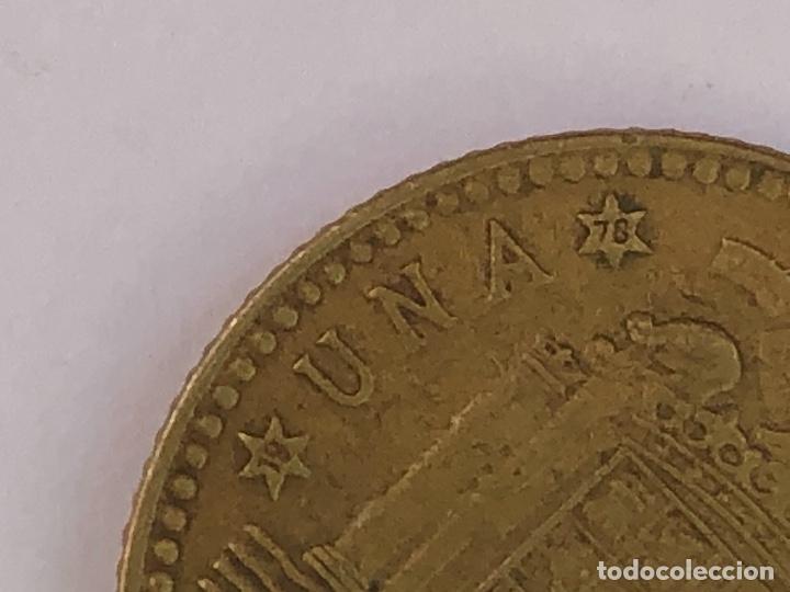 Monedas con errores: Peseta 1975*78 error chilena - Foto 3