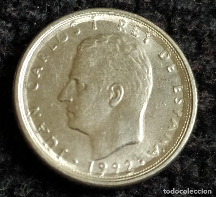 Monedas con errores: 10 pesetas 1992.SC Error . Grafila ensanchada anverso - Foto 1