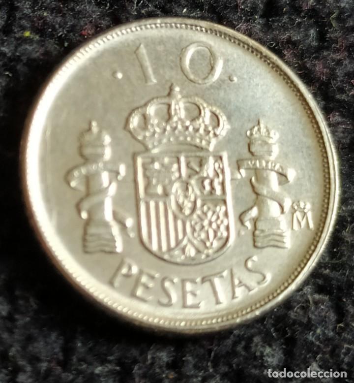 Monedas con errores: 10 pesetas 1992.SC Error . Grafila ensanchada anverso - Foto 2