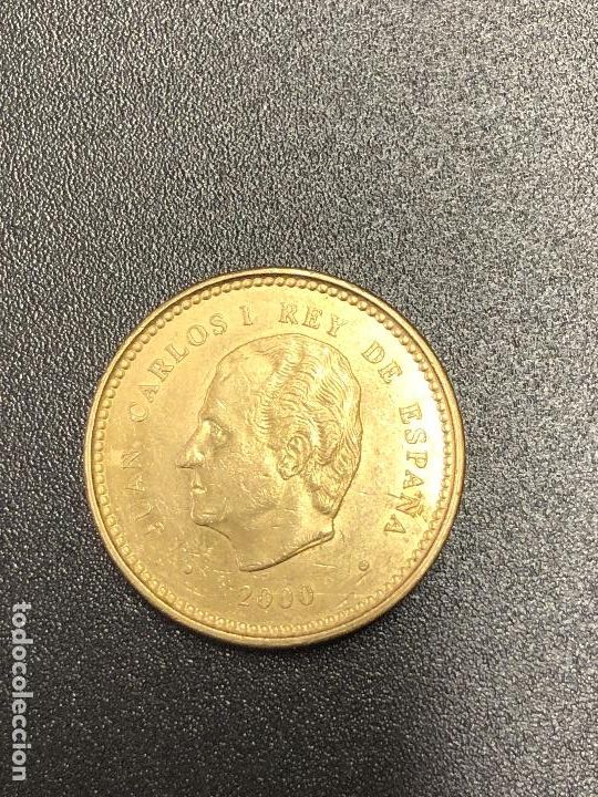 Monedas con errores: 100 pesetas de 2000 exceso metal - Foto 3