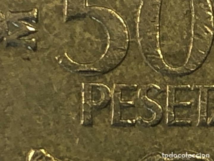 Monedas con errores: Bonito error 500 pesetas 1989 - Foto 1
