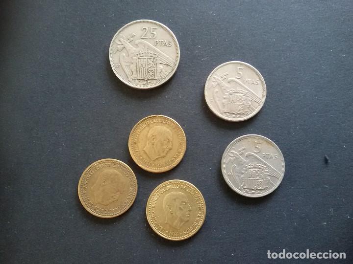 Monedas con errores: VARIEDAD Y ERRORES EN MONEDAS DE FRANCO - Foto 1