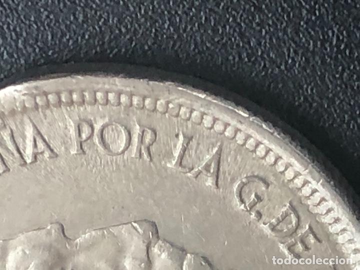 Monedas con errores: 5 pesetas 1957*68 varios errores - Foto 3