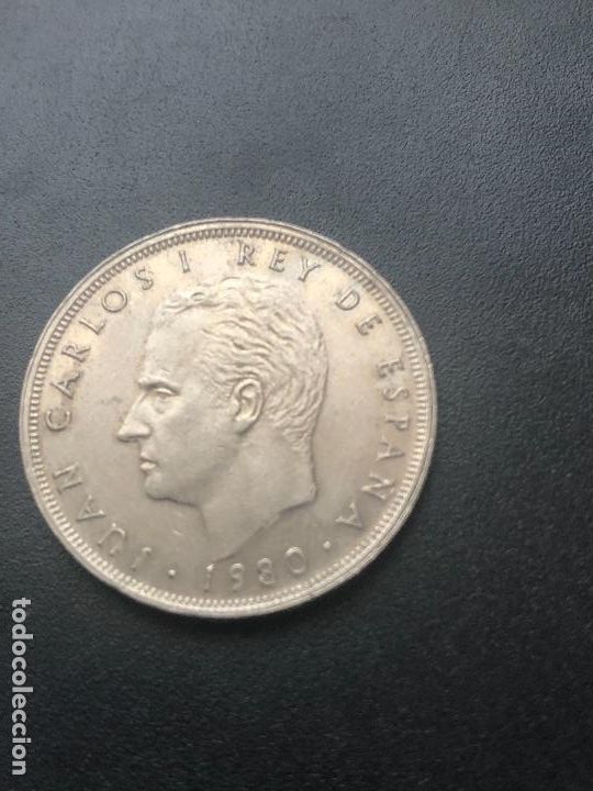 Monedas con errores: 25 pesetas 1980 - Foto 3