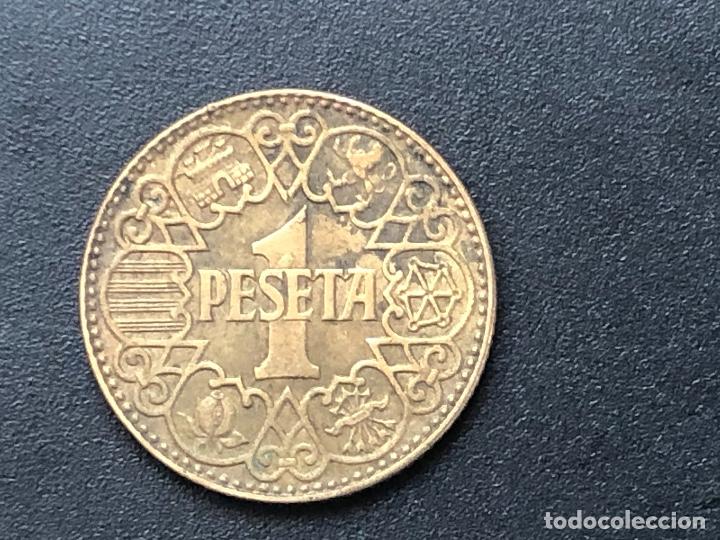 Monedas con errores: Espectacular 1 peseta 1944 - Foto 3