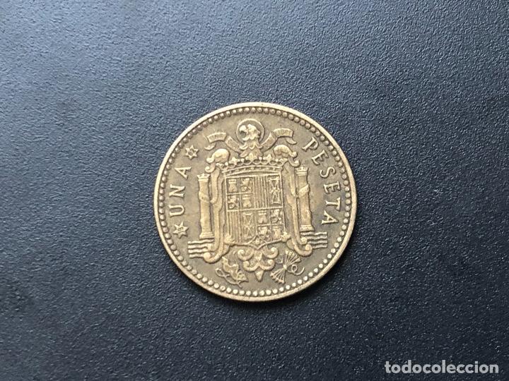 Monedas con errores: Singular moneda de 1 peseta 1953 - Foto 3