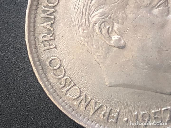 Monedas con errores: 50 pesetas 1957 - Foto 3