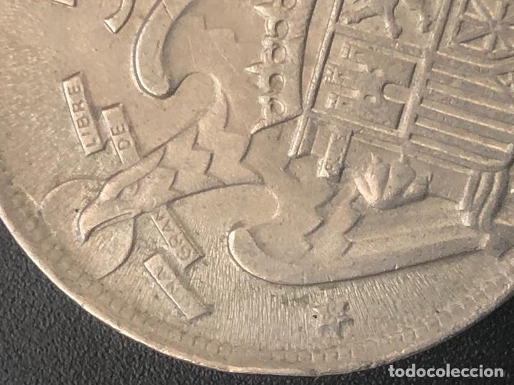Monedas con errores: 50 pesetas 1957 - Foto 4