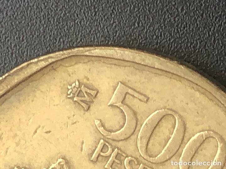 Monedas con errores: 500 pesetas 1987 error - Foto 4
